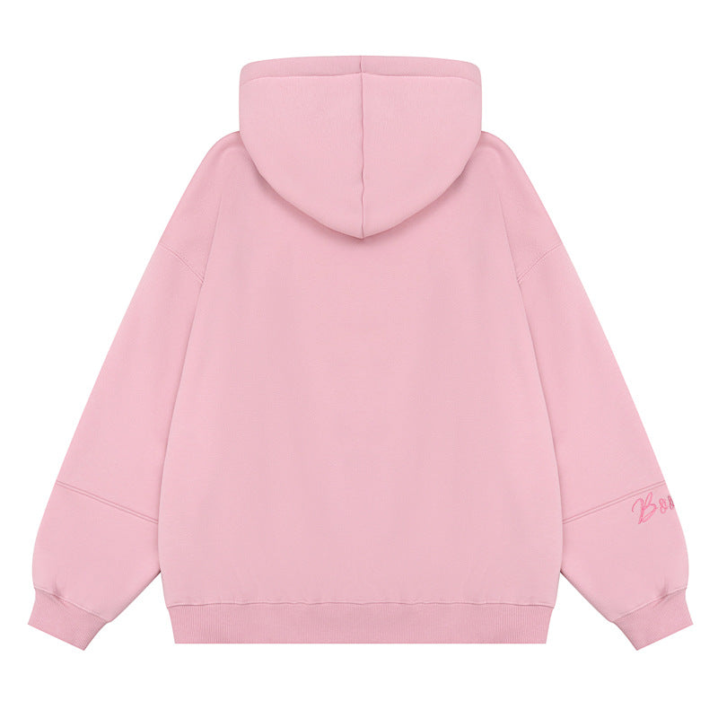 Hættetrøje, Fleeceforet, Damemodel, Pullover, Tyk