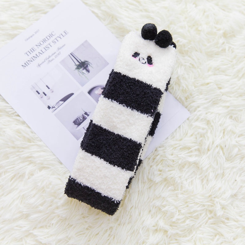 Over-the-knee socks Japanese Series of Cute Cartoon Thick Stockings