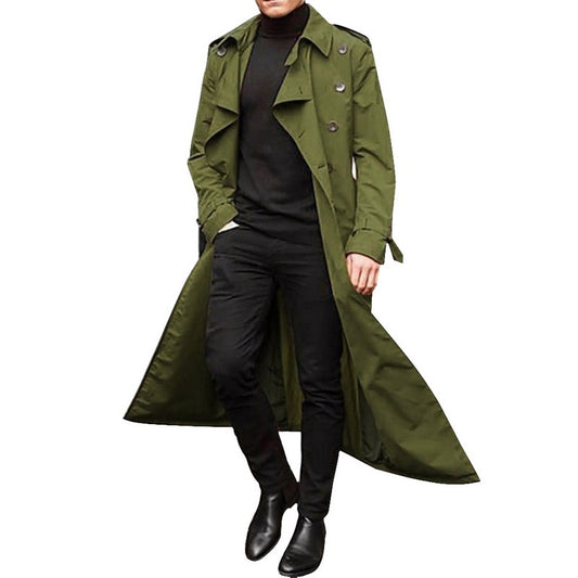 Men's solid color windbreaker jacket