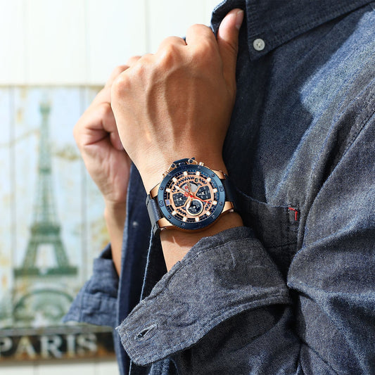 Men's multi-function sports electronic watch