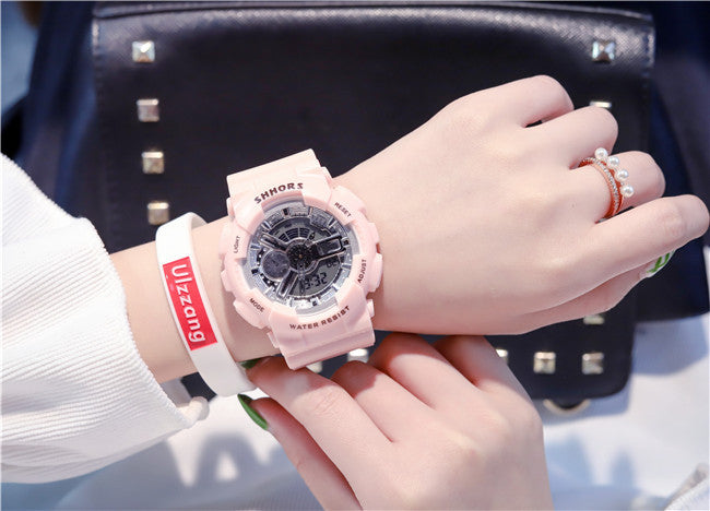 Wind electronic watch