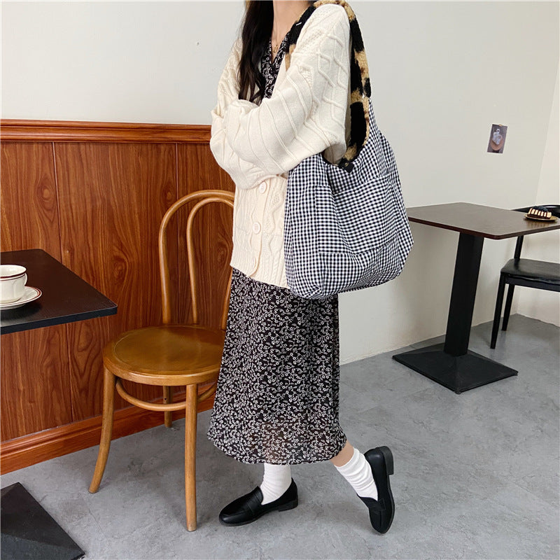 Large-capacity Student Portable Shoulder Bag