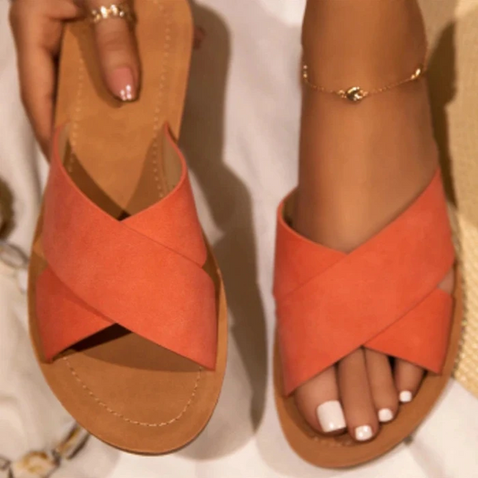 Breathable flat heel women's shoes