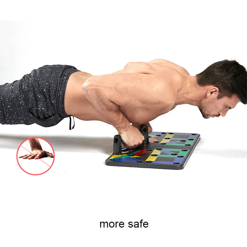 Push-up bracket folding home chest training bracket