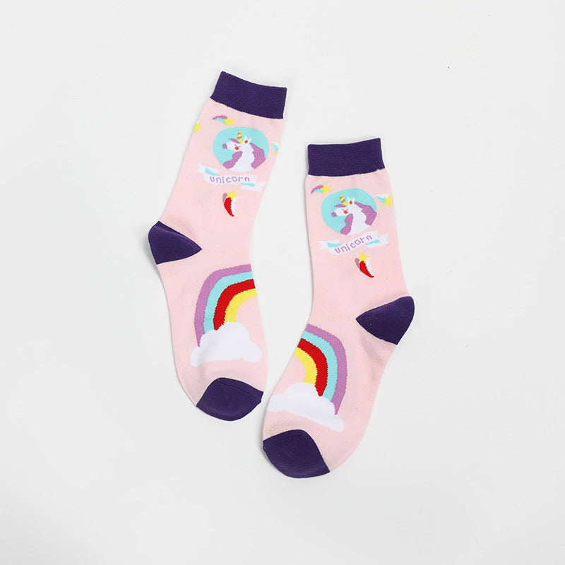 Women's Japanese tube-shaped pile socks