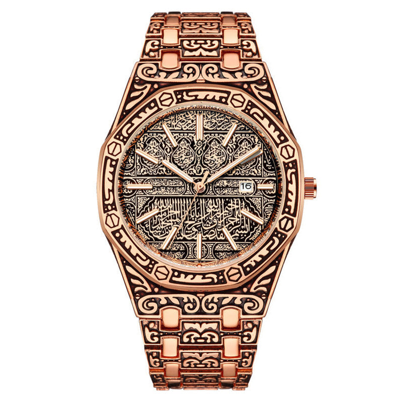 New Fashion Men's Classic Engraved Fashion Antique Watch