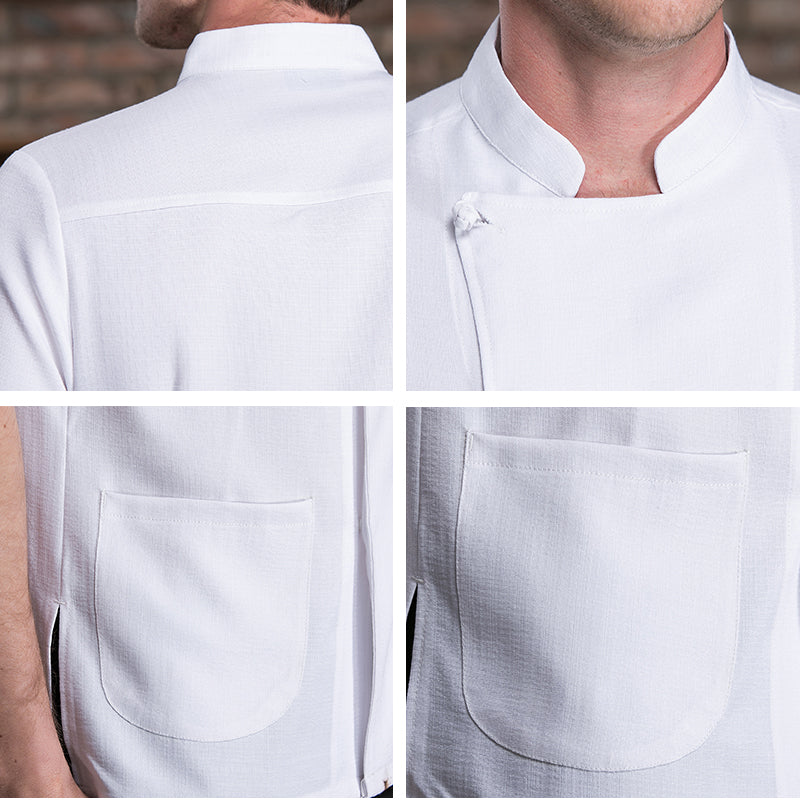 Hotel High-end Catering Head Chef Work Clothes For Men