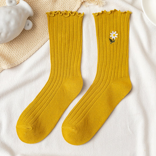 Maternity high tube socks