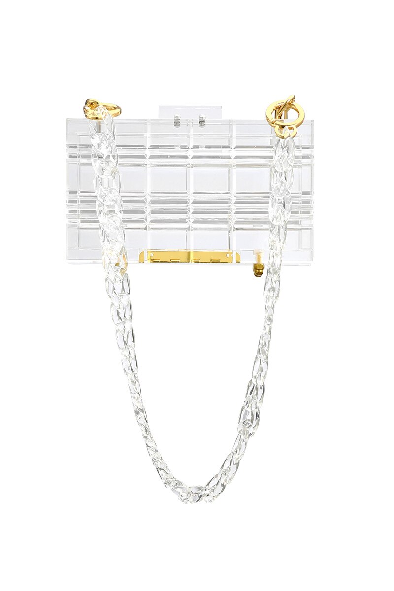 transparent clutch