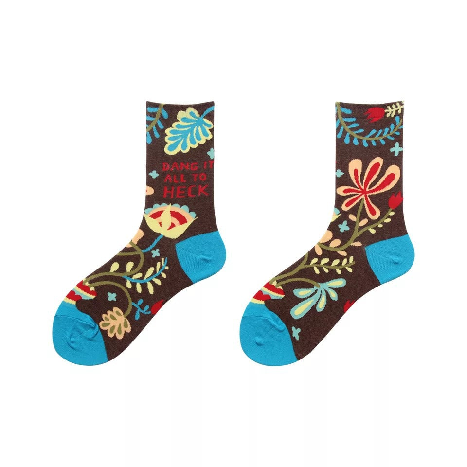 Cartoon stockings women
