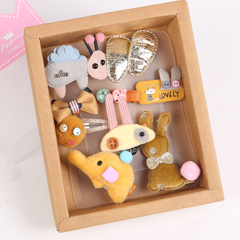 Girl's hairpin 10 piece set