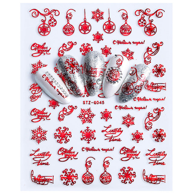 Nail decal jewelry