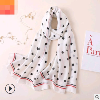 Spring, summer and autumn, new flowers, elegant and high-end artificial silk scarf, female decorative shawl, sunscreen beach towel