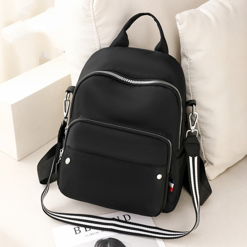 New Women's Nylon Oxford Cloth Backpack Is Fashionable Simple And Casual