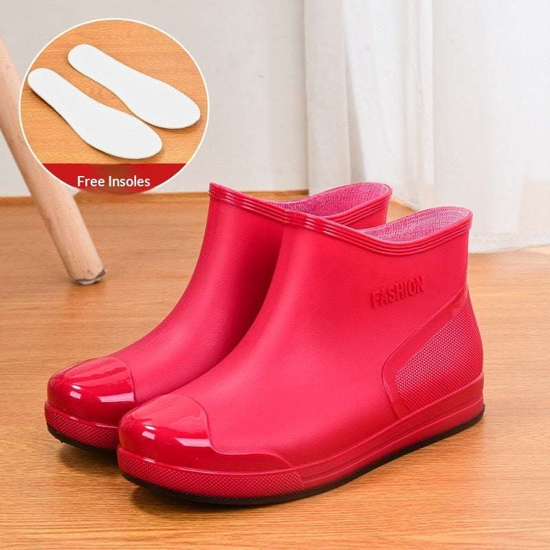 Low-cut Short Non-slip Waterproof Rain Boots