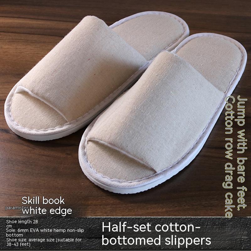 Disposable Slippers Cotton Print Toiletries