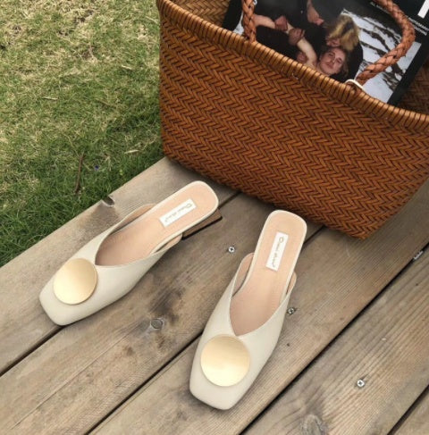 Baotou half slippers