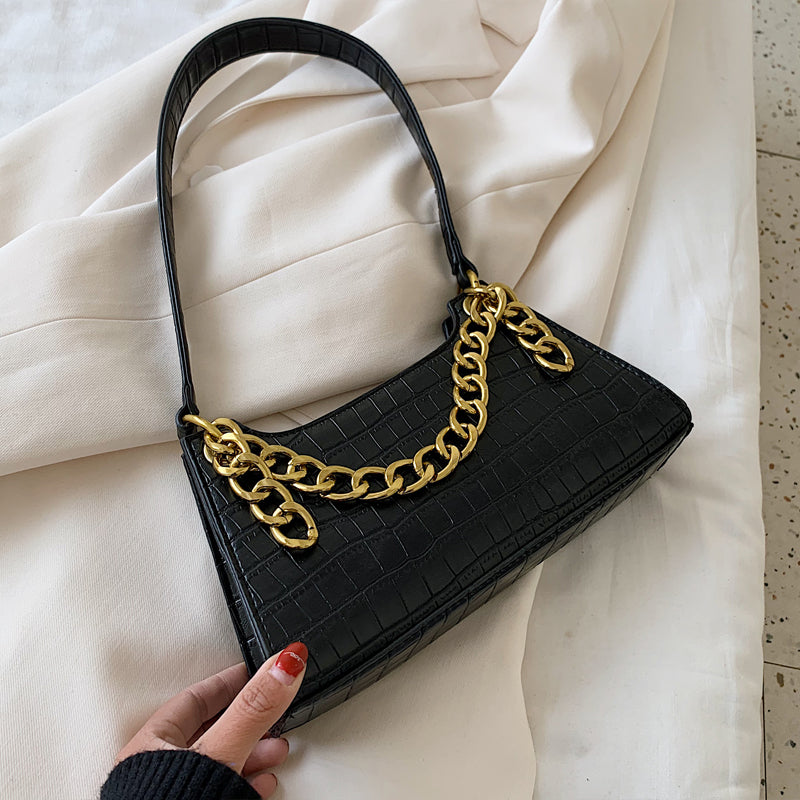Vintage all-match one-shoulder armpit bag