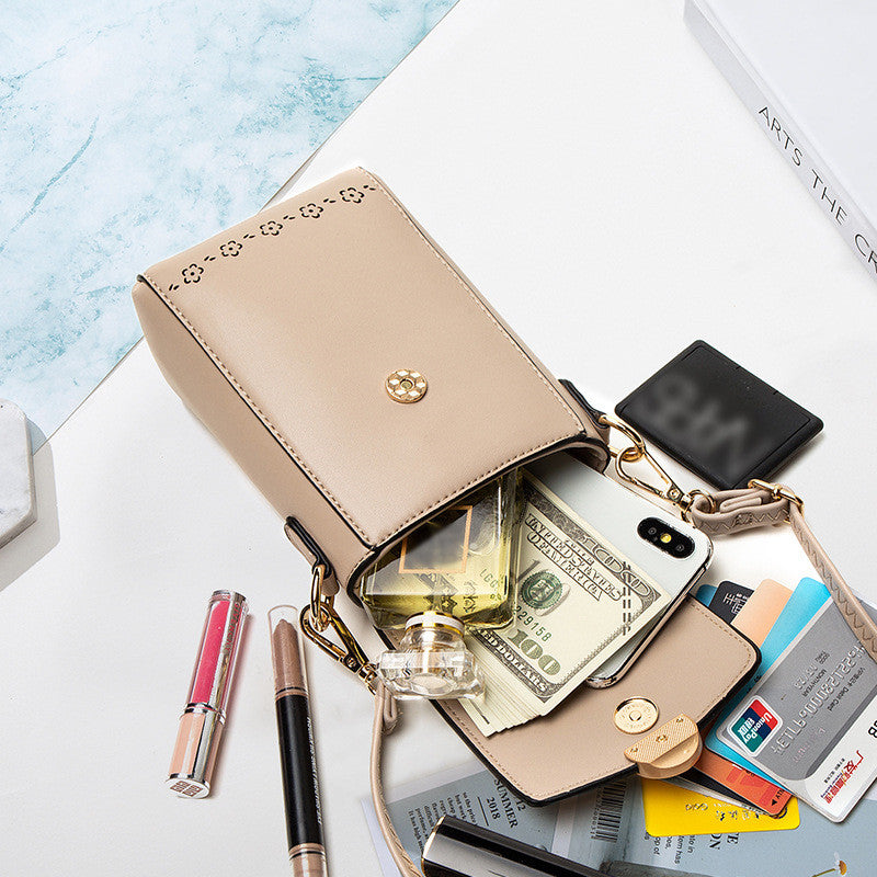 Multifunctional vertical mobile phone bag