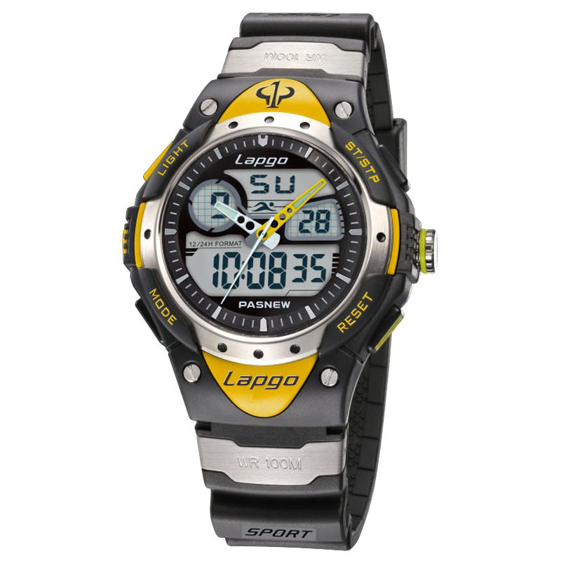 Dual display dual machine sports watch