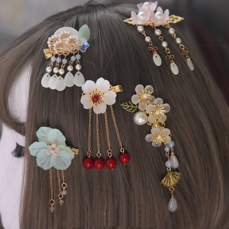 Antique hair ornaments Ying Luo diy material bag