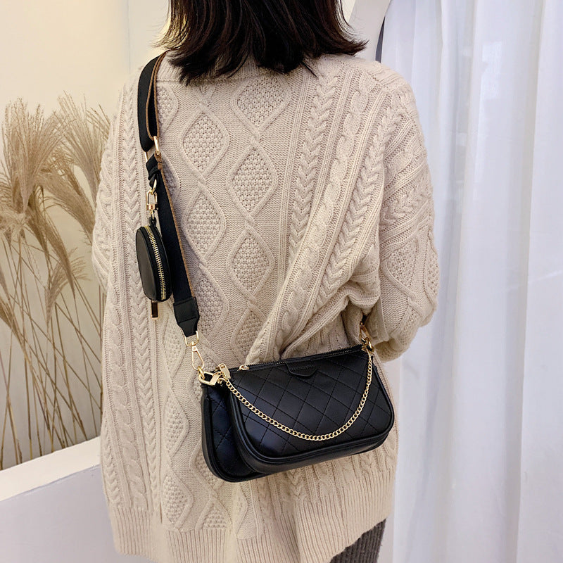 Lingge bucket bag