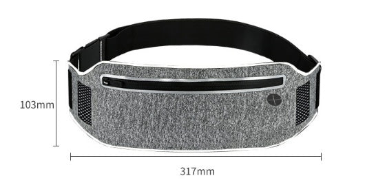 Ultra-thin outdoor sports belt bag