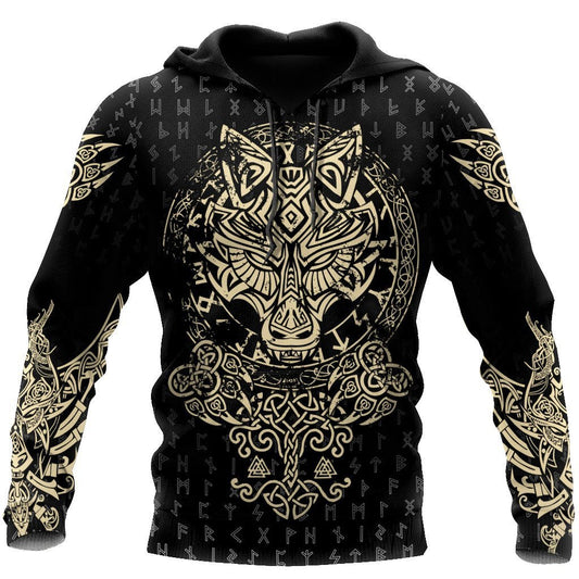 Versatile 3D Printed Hoodie For Men, Comfortable And Retro