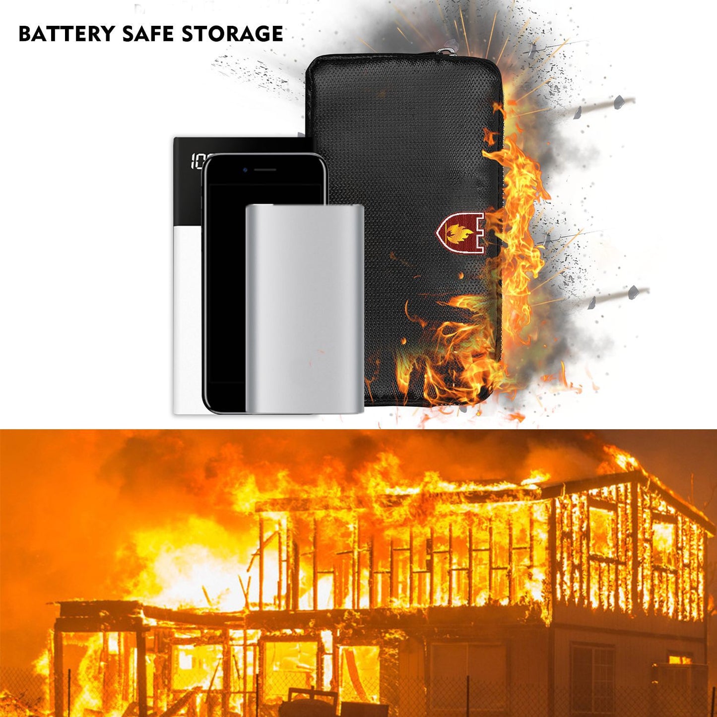 Mobile Power Packs Fireproof And Explosion-proof Protective Bag