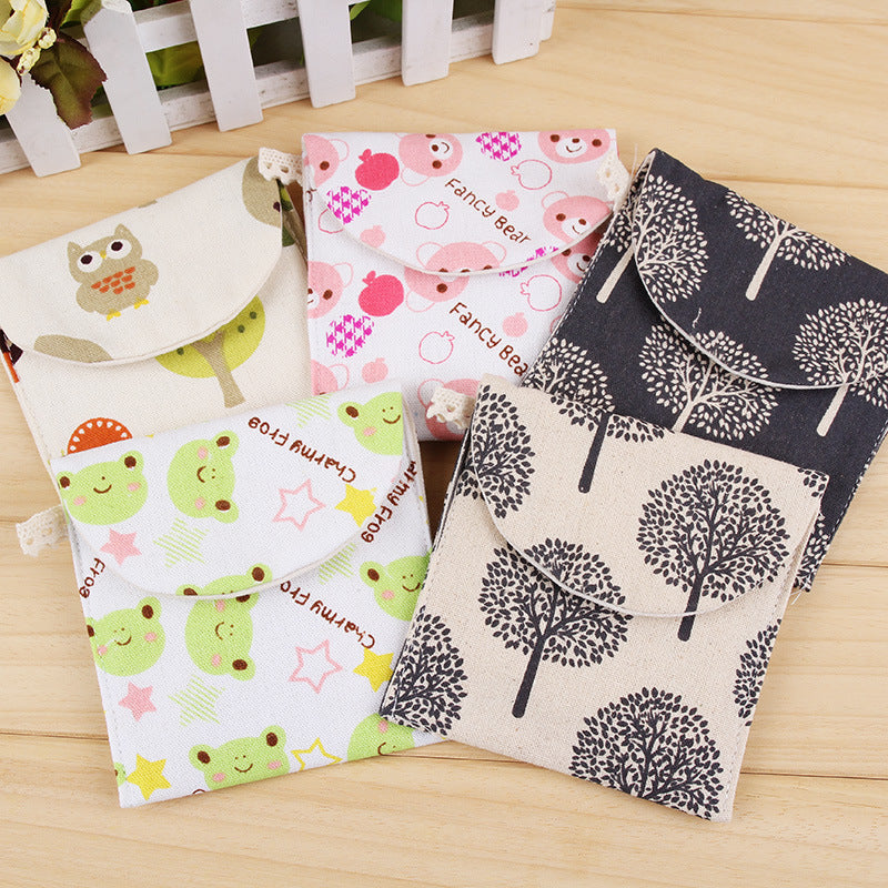 Multi-pattern sanitary pad