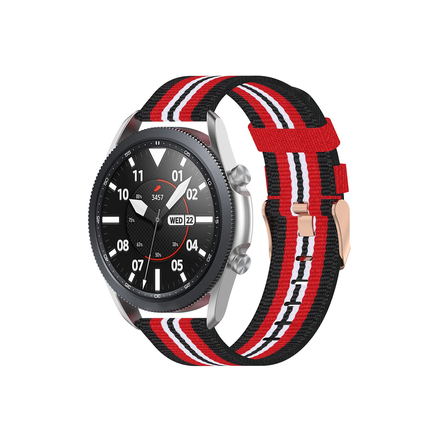 Braided nylon strap