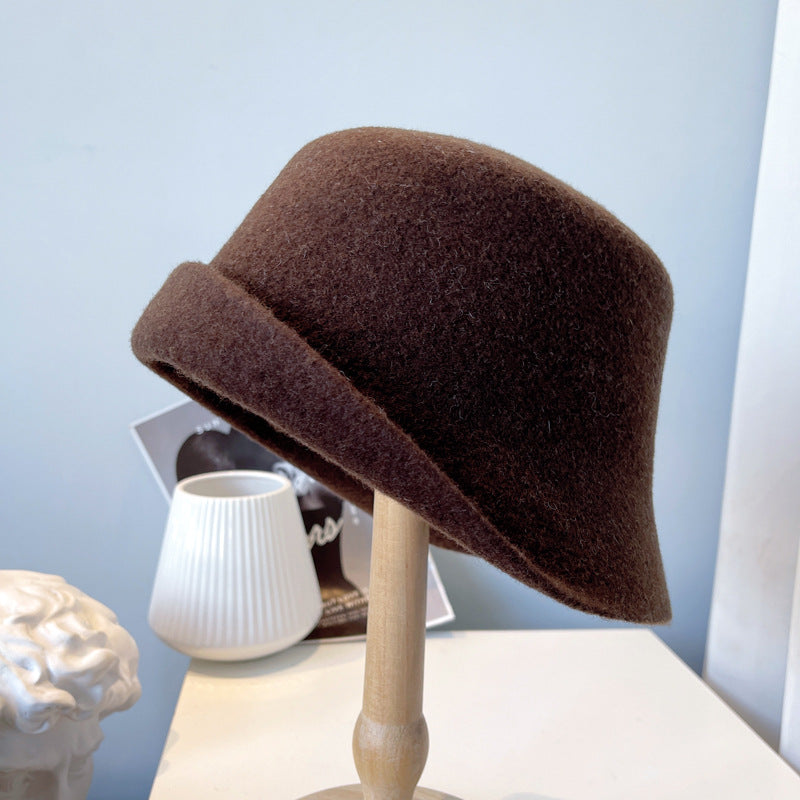 Australian Wool Bucket Hat Women's Small Warped Edge
