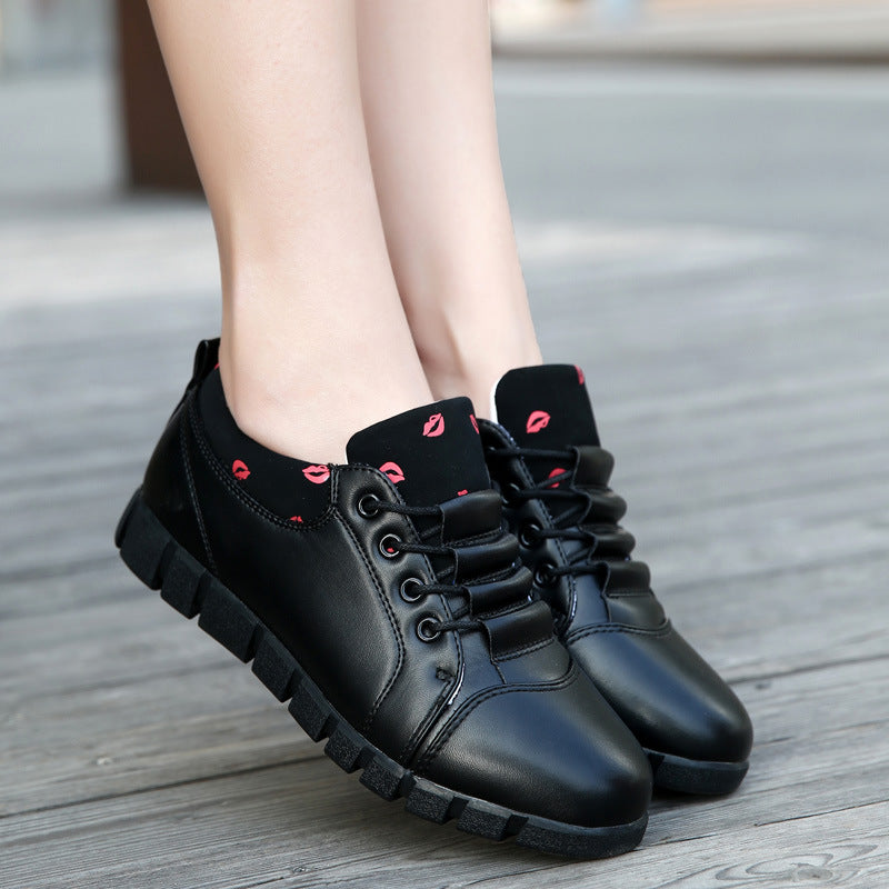 Korean version of students' white shoes