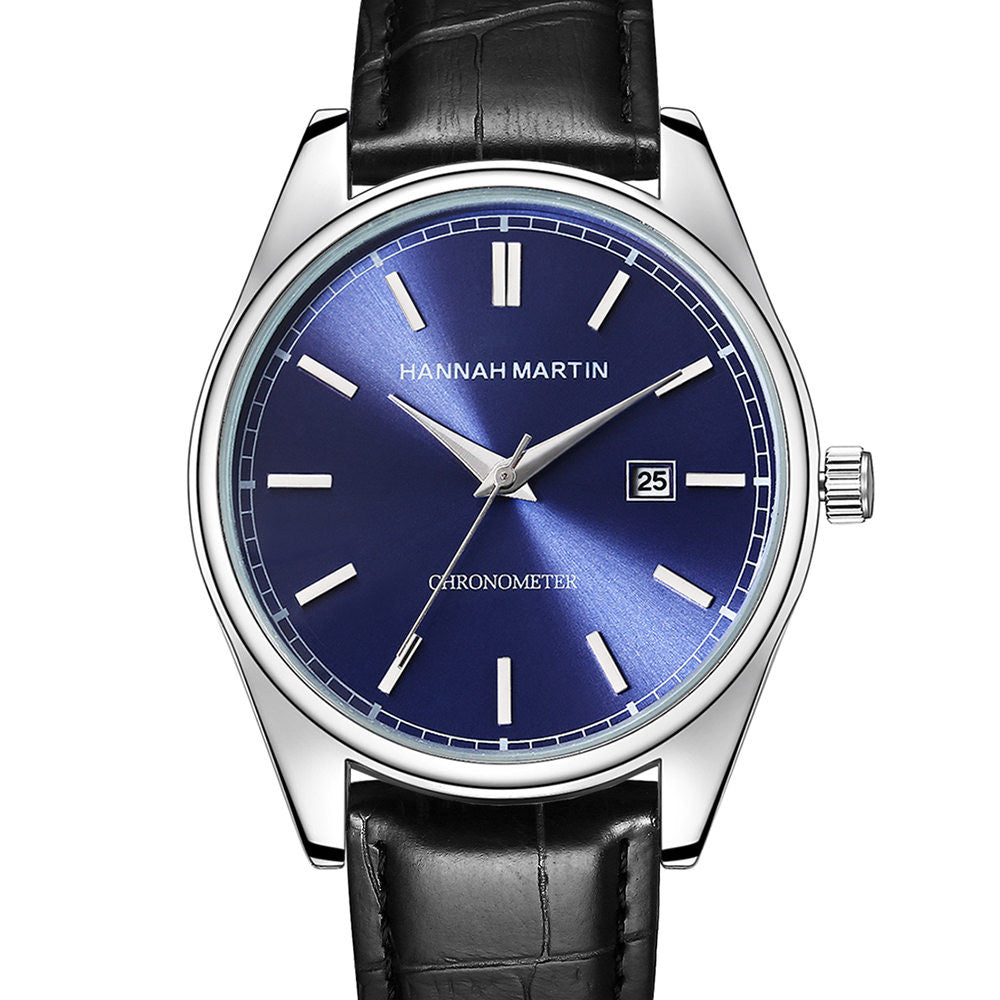 Men's Slub Strap Quartz Watch