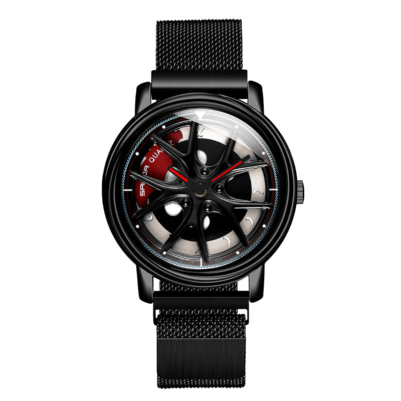 Simple hollow men's watch