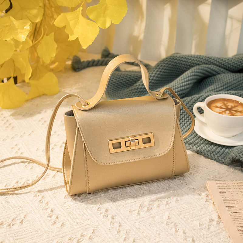 Solid Crossbody Shoulder Bag