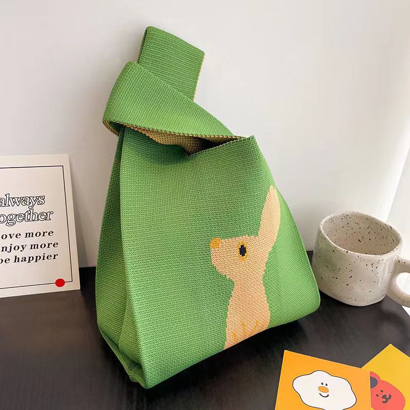 Women's Knitted Bag All-match Casual Handbag
