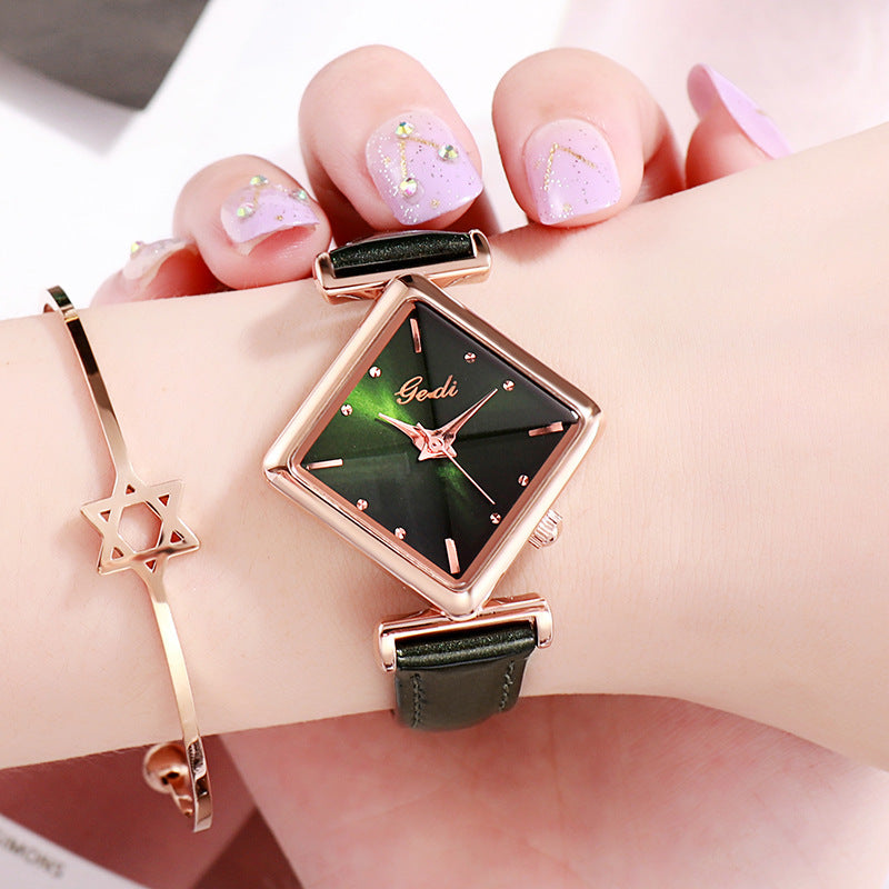 Diamond dial watch