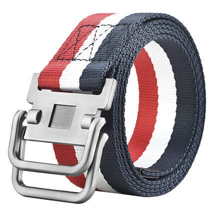 Outdoor Minimalist Trend Youth Casual Canvas Belt