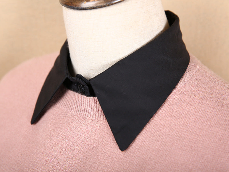 New Ladies Retro Detachable Cotton Lace Fake Collar
