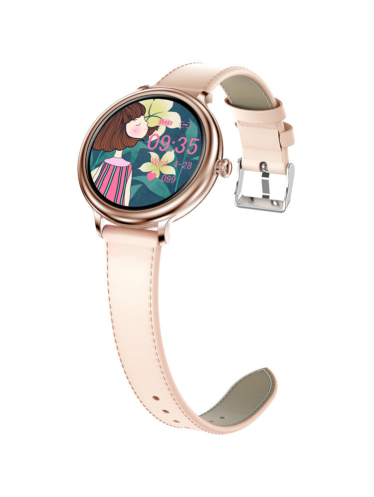 Smart Full Circle Touch Screen Heart Rate Sleep Monitoring Female Watch