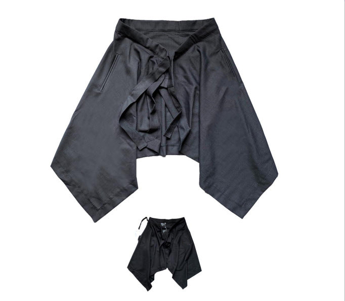 Hem irregular skirt