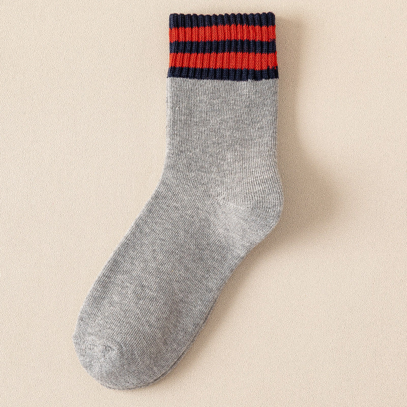 Women's New Cotton Breathable Sweat Absorbing Long Socks
