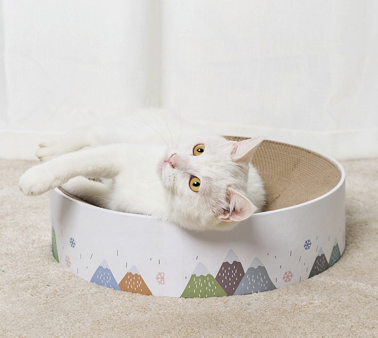 Cat scratcher nest