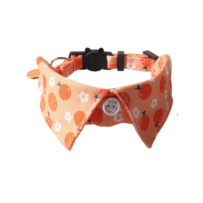Fruit Blossom Series Bow Tie Cat Collar