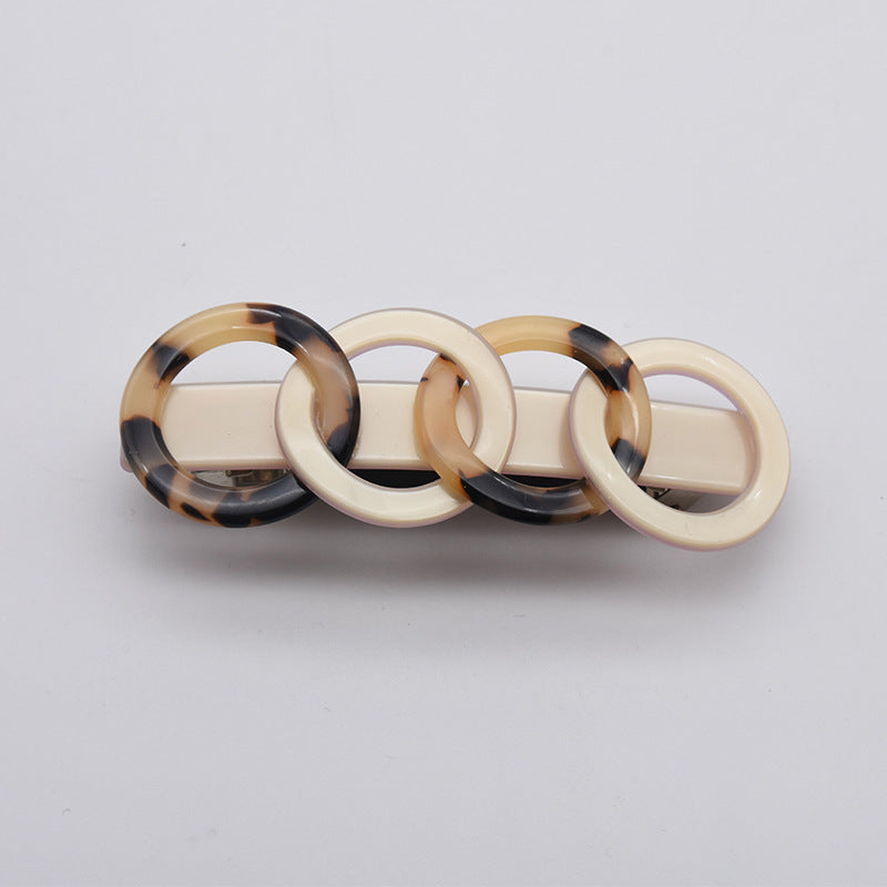 Fashion concentric circle hairpin