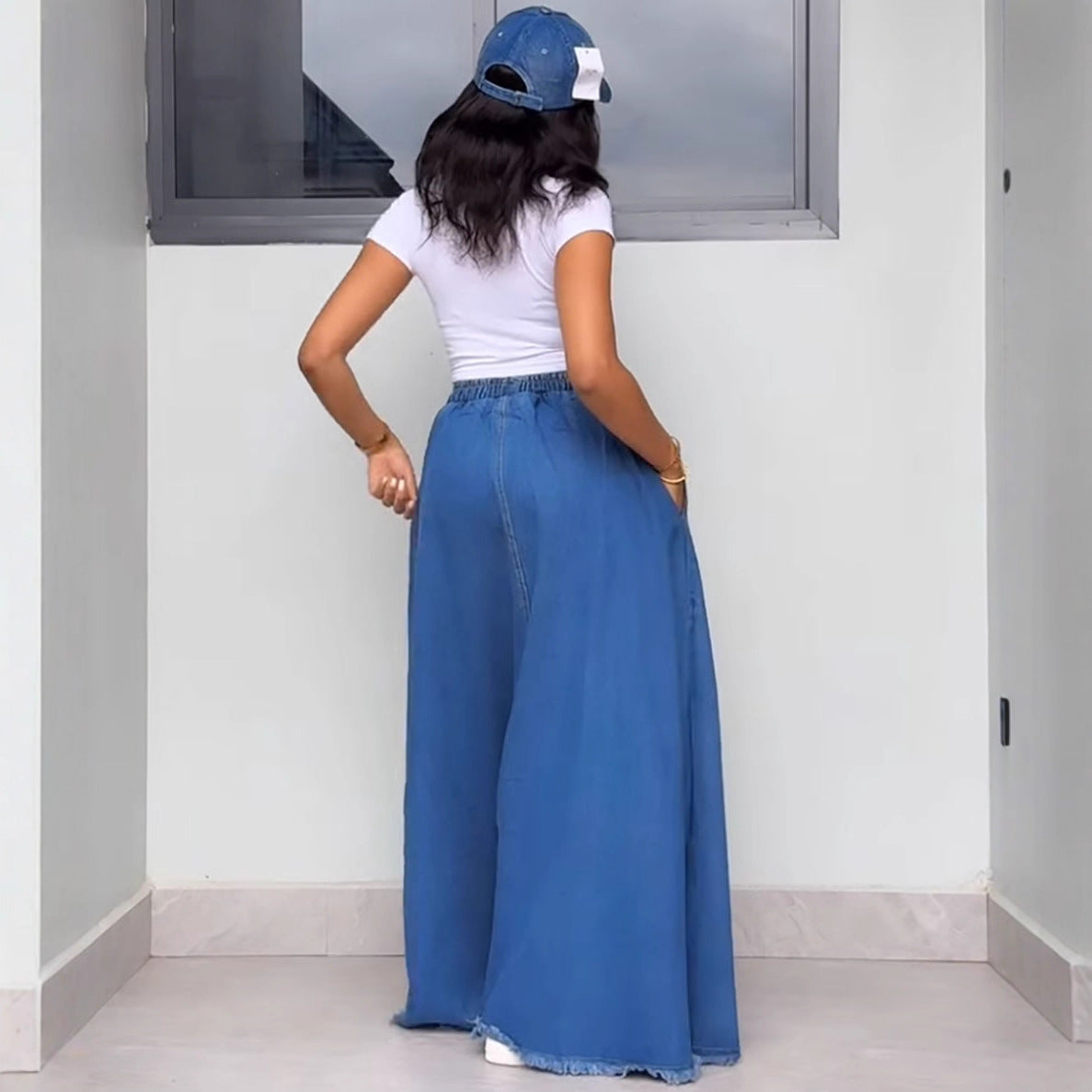 Womens Denim Skirts From Europe And The US