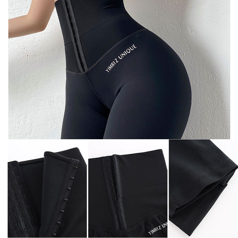 Træningsbukser til kvinder Høj talje Elastiske Tights