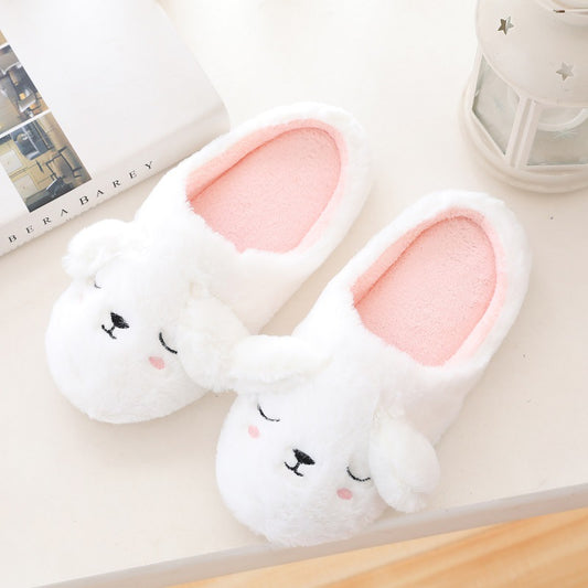 Cartoon autumn winter cotton slippers