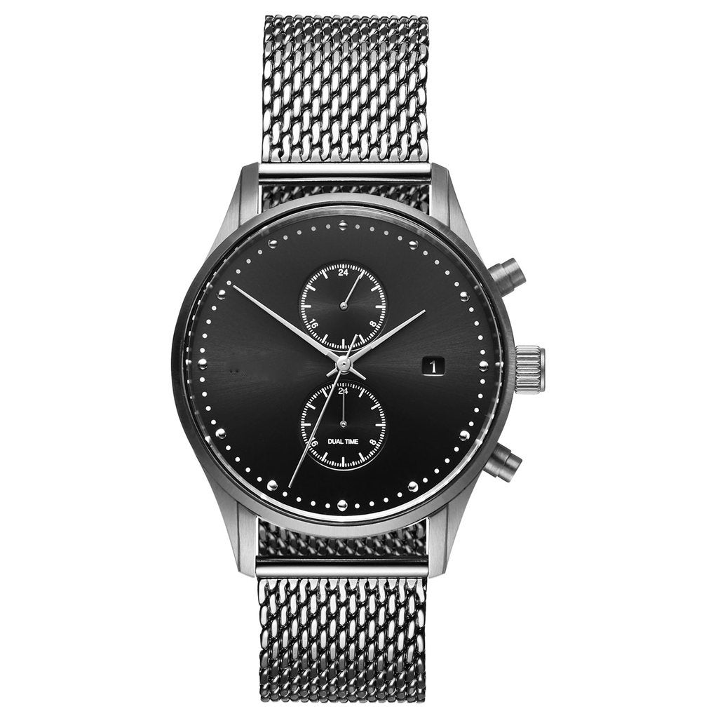 Trendy and simple men's quartz watch